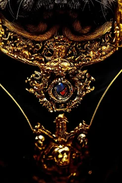 Fashion KARE Design Obraz szklany kolorowy książę mops 40x60 cm - KARE