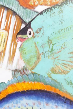 Discount KARE Design Obraz Touched Fish Meeting Two 70x100 cm - KARE