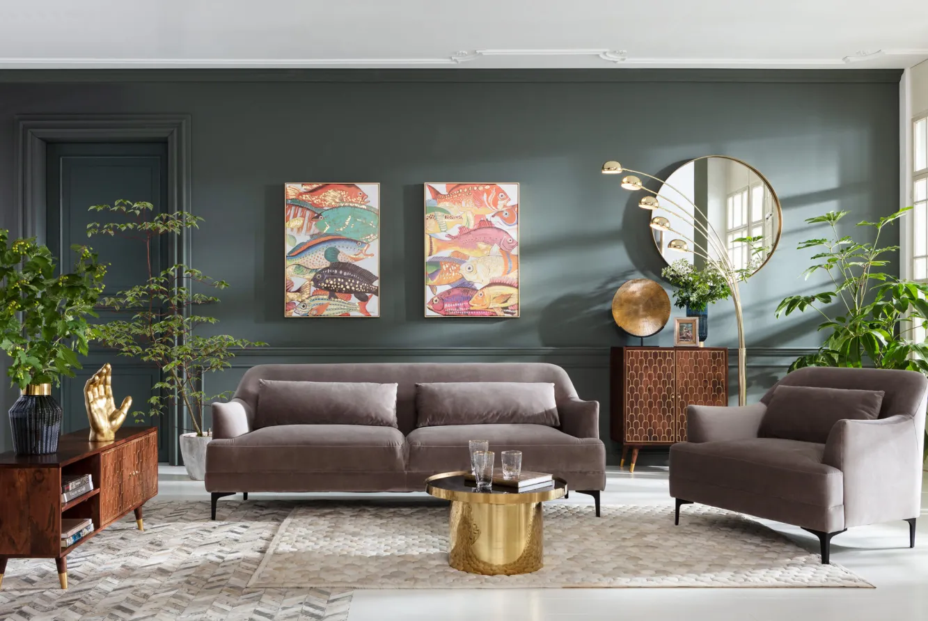 Discount KARE Design Obraz Touched Fish Meeting Two 70x100 cm - KARE