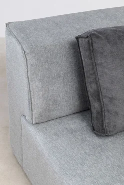 Sale KARE Design Otoman Infinity Chenille 182x117 cm szary prawy - KARE