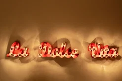 Hot KARE Design Oświetlenie dekoracyjne stalowe czerwone La Dolce Vita 190 cm - KARE