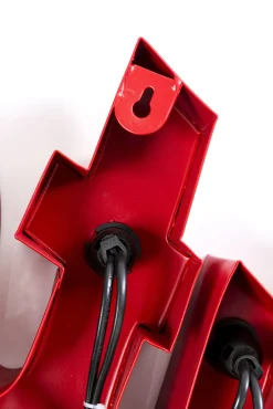 Hot KARE Design Oświetlenie dekoracyjne stalowe czerwone La Dolce Vita 190 cm - KARE