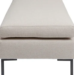 Best KARE Design Podnóżek Gianni 130x62 cm kremowy - KARE