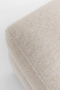 Best KARE Design Podnóżek Gianni 130x62 cm kremowy - KARE