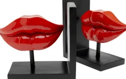 Outlet KARE Design Podpórka na książki Lips czerwona (2-set) - KARE