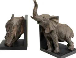 Hot KARE Design Podpórki na książki Elephants (2-set) - KARE