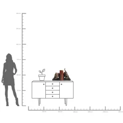 Clearance KARE Design Podpórki na książki Elephants Big (2-set) - KARE