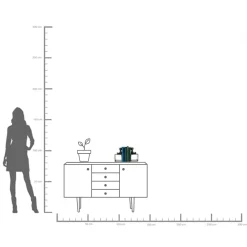 Hot KARE Design Podpórki na książki Little Males 2 el. 21x19 cm aluminium brązowe - KARE