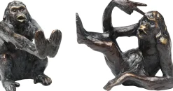 Best KARE Design Podpórki na książki Monkey (2-set) - KARE