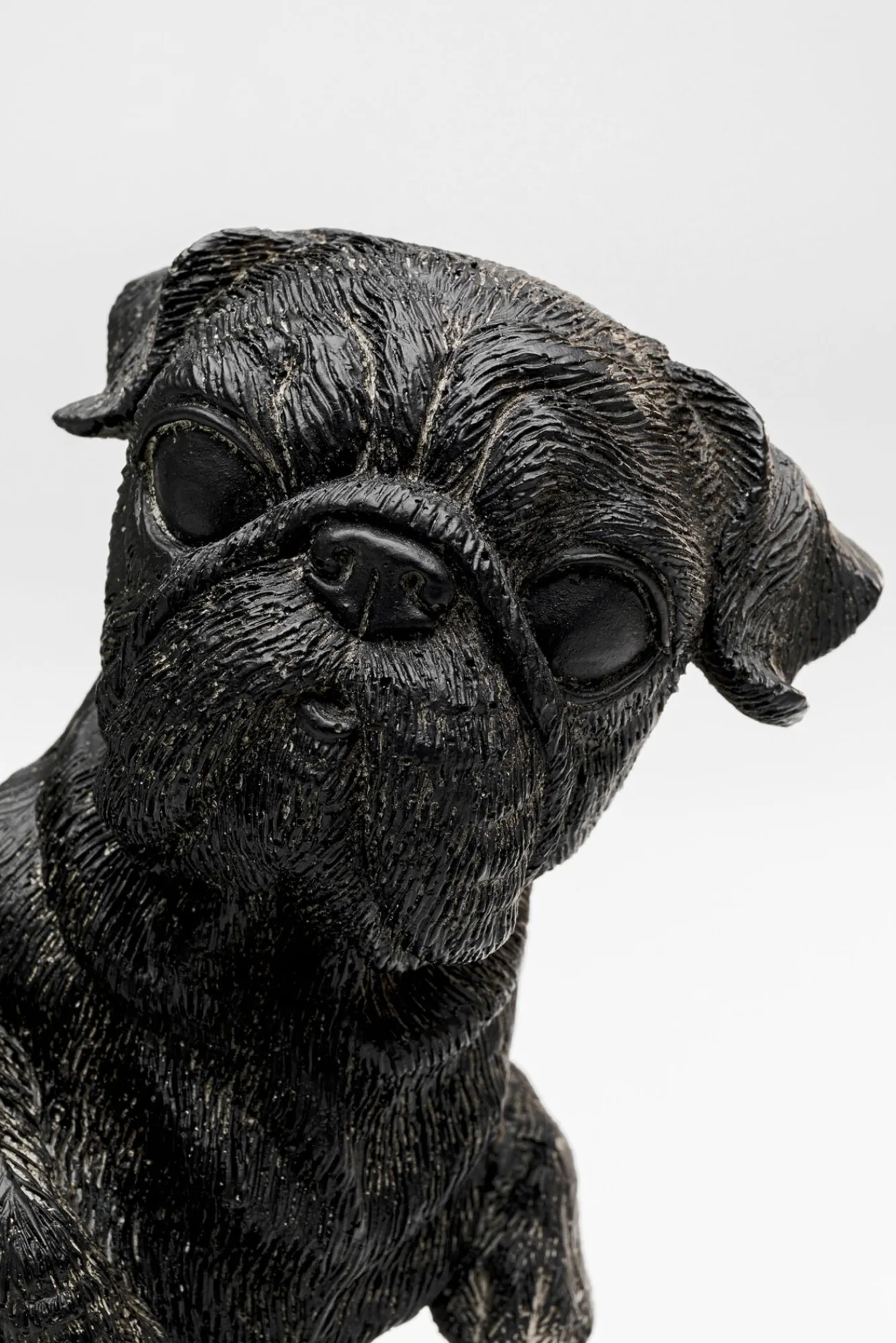 Hot KARE Design Podpórki na książki 2-set w kolorze czarnym motyw zwierzęcy pieski 32x21 cm - KARE