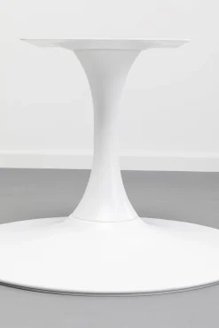 Clearance KARE Design Podstawa stolika kawowego stalowa biała Ø60 cm - KARE