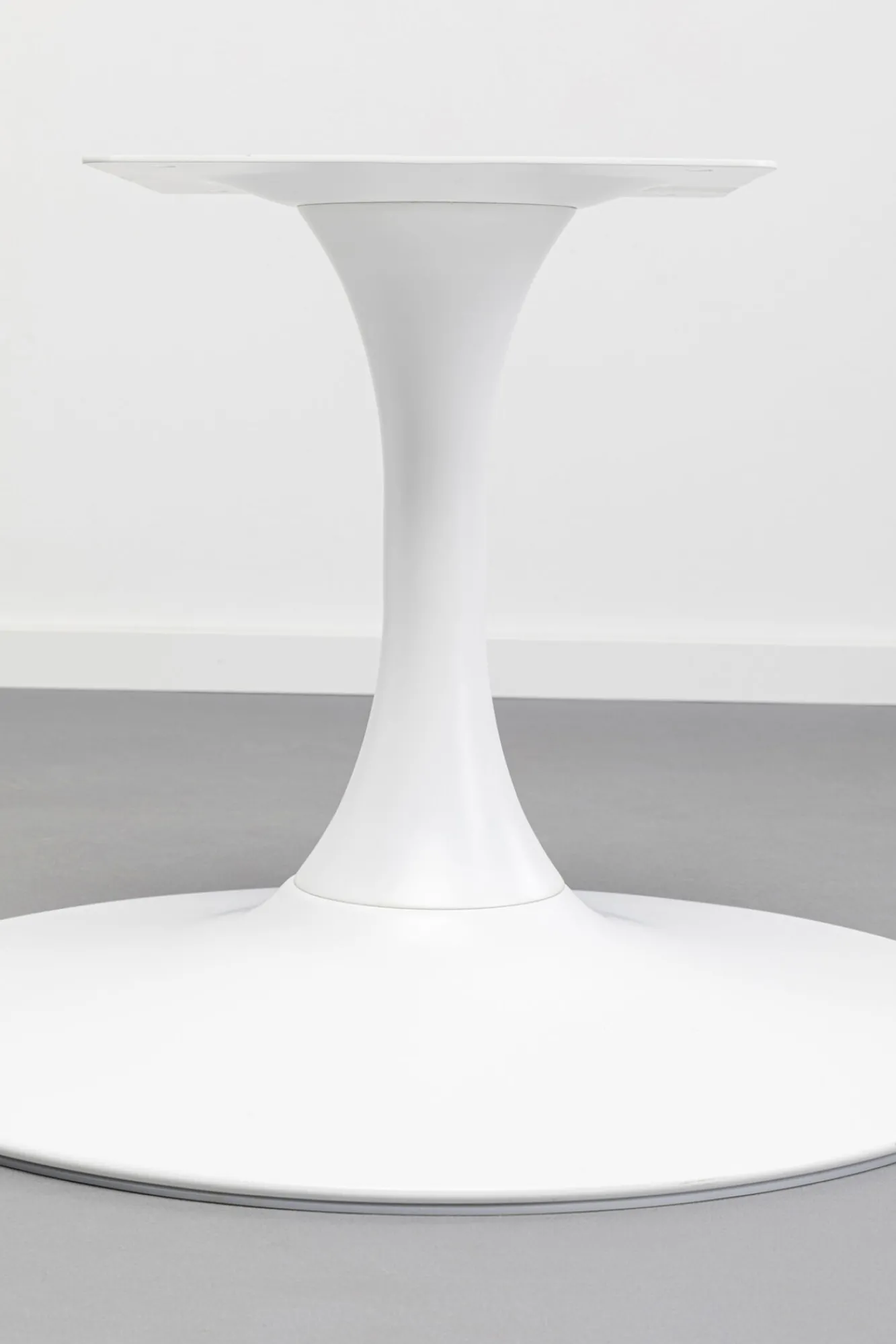 Clearance KARE Design Podstawa stolika kawowego stalowa biała Ø60 cm - KARE