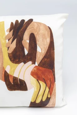 New KARE Design Poduszka dekoracyjna Artistic Hands 50x30 cm kolorowa - KARE