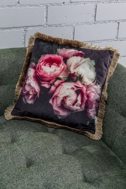 Online KARE Design Poduszka dekoracyjna Blush Roses 45x45 cm kolorowa - KARE