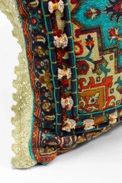 Outlet KARE Design Poduszka dekoracyjna Boho Antike 57x37 cm kolorowa - KARE