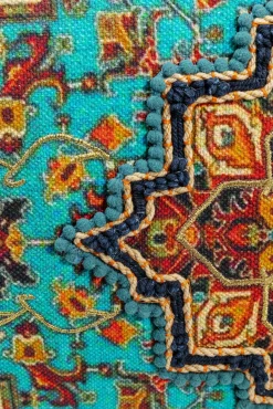 Outlet KARE Design Poduszka dekoracyjna Boho Antike 57x37 cm kolorowa - KARE