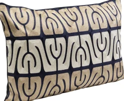 Fashion KARE Design Poduszka dekoracyjna glamour ze wzorami 60x40 cm - KARE