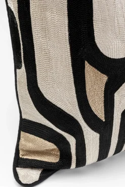 Best KARE Design Poduszka dekoracyjna 3-kolorowa labirynt 50x50 cm - KARE