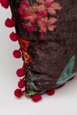 Hot KARE Design Poduszka dekoracyjna kolorowa ptaki i kwiaty 40x40 cm - KARE