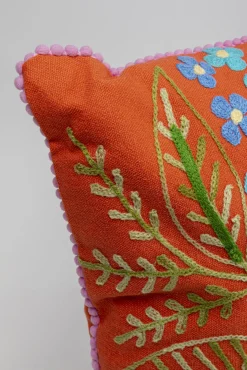 Clearance KARE Design Poduszka dekoracyjna kolorowa kwiaty 60x40 cm słoneczniki - KARE