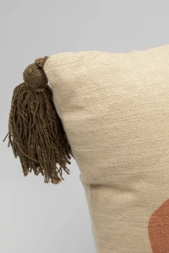 New KARE Design Poduszka dekoracyjna kolorowe wzory i frędzle 60x35 cm - KARE