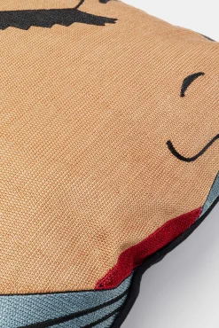 Hot KARE Design Poduszka dekoracyjna komiksowa twarz 50x50 cm - KARE