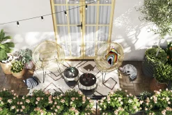 New KARE Design Poduszka dekoracyjna Lava Grey 45x45 cm - KARE