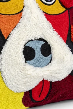 Sale KARE Design Poduszka dekoracyjna Make Up Dog 45x45 cm kolorowa - KARE