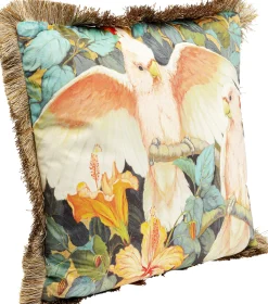 Discount KARE Design Poduszka dekoracyjna Parrots Life 45x45 cm kolorowa - KARE