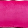 Outlet KARE Design Poduszka dekoracyjna różowa aksamitna z napisem Queen 60x35 cm - KARE