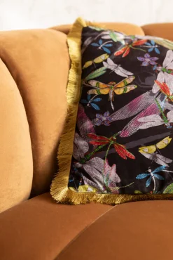 Fashion KARE Design Poduszka dekoracyjna Tropical Garden Fringe 45x45 cm - KARE