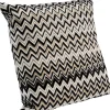 Hot KARE Design Poduszka dekoracyjna Velvet Zig Zag 40x40 cm - KARE