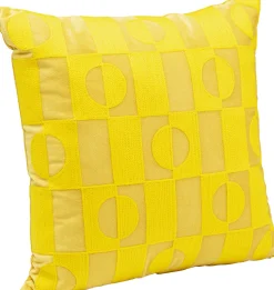 Clearance KARE Design Poduszka dekoracyjna w kolorze zółtym 45x45 cm - KARE