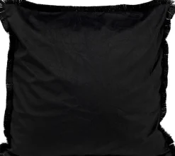 New KARE Design Poduszka dekoracyjna z frędzlami kolorowa motyw dżungli 45x45 cm - KARE