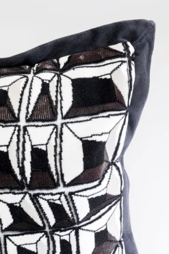 Sale KARE Design Poduszka dekoracyjna ze wzorami prostokątna 50x30 cm - KARE