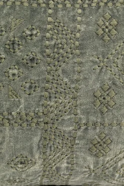 Online KARE Design Poduszka dekoracyjna zielona wzory 60x35 cm - KARE