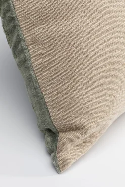 Online KARE Design Poduszka dekoracyjna zielona wzory 60x35 cm - KARE