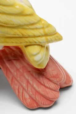 Discount KARE Design Pojemnik dekoracyjny ceramiczny kolorowa papuga 21x23 cm - KARE