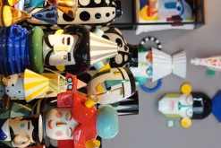 Best KARE Design Pojemnik dekoracyjny Circus 11x26 cm kolorowy - KARE