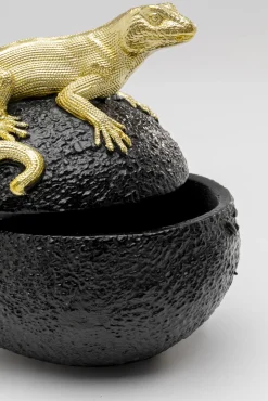 Clearance KARE Design Pudełko dekoracyjne Avocado Lizard 15cm - KARE