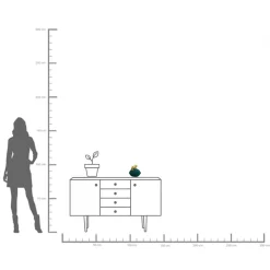 Hot KARE Design Pudełko na biżuterię lub kosmetyki Chameleon 20 cm zielono-złote - KARE