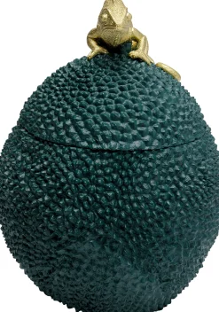 Online KARE Design Pudełko na biżuterię lub kosmetyki Chameleon 34 cm zielono-złote - KARE