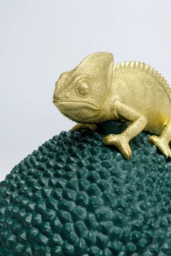 Online KARE Design Pudełko na biżuterię lub kosmetyki Chameleon 34 cm zielono-złote - KARE