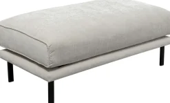 Outlet KARE Design Pufa Edna kremowa 115x60cm - KARE