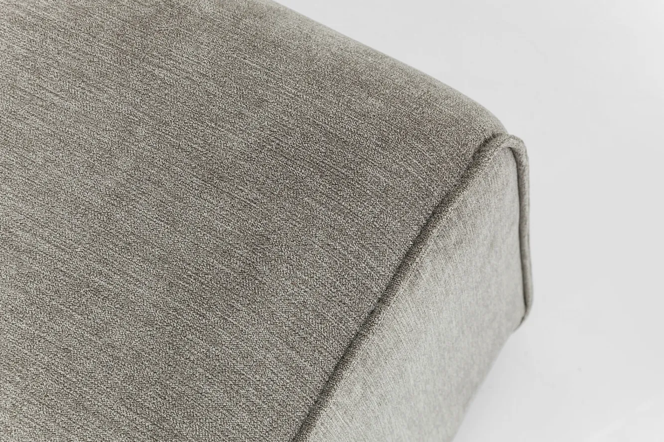 New KARE Design Pufa Infinity 100x80 cm szara - KARE