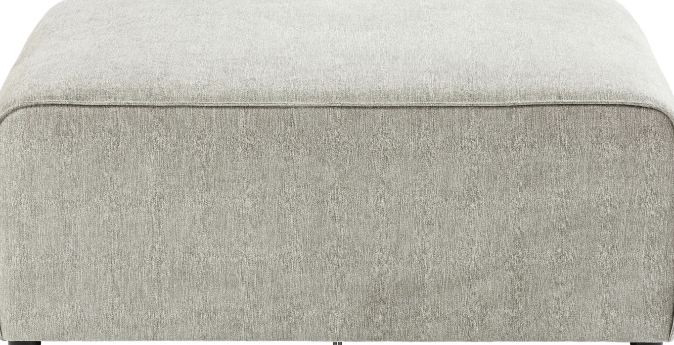 Discount KARE Design Pufa Infinity 100x50 cm szara - KARE