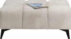 Best KARE Design Pufa Nia kremowa - KARE