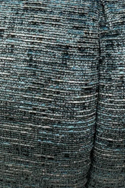 Discount KARE Design Pufa nowoczesna niebieska do salonu Ø52 cm - KARE