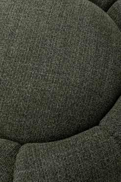 New KARE Design Pufa Peppo Bloom melange zielona Ø72cm - KARE