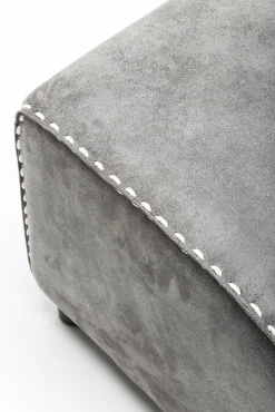 Best KARE Design Pufa Ritmo 52x60 cm szara - KARE